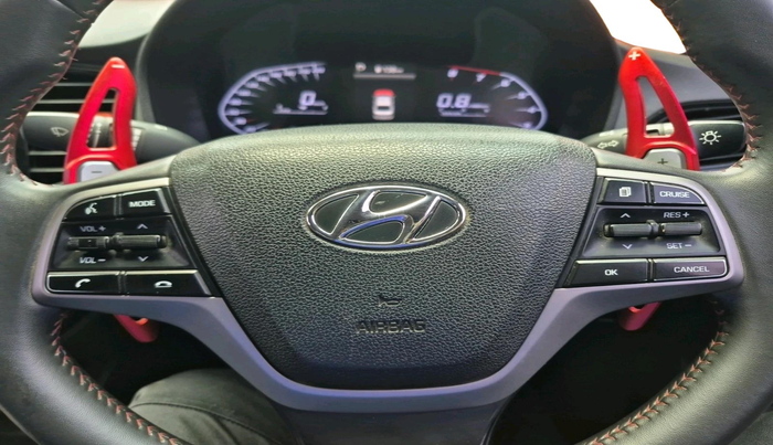 2021 Hyundai Verna SX (O) 1.0 TURBO DCT, Petrol, Automatic, 32,188 km, interior