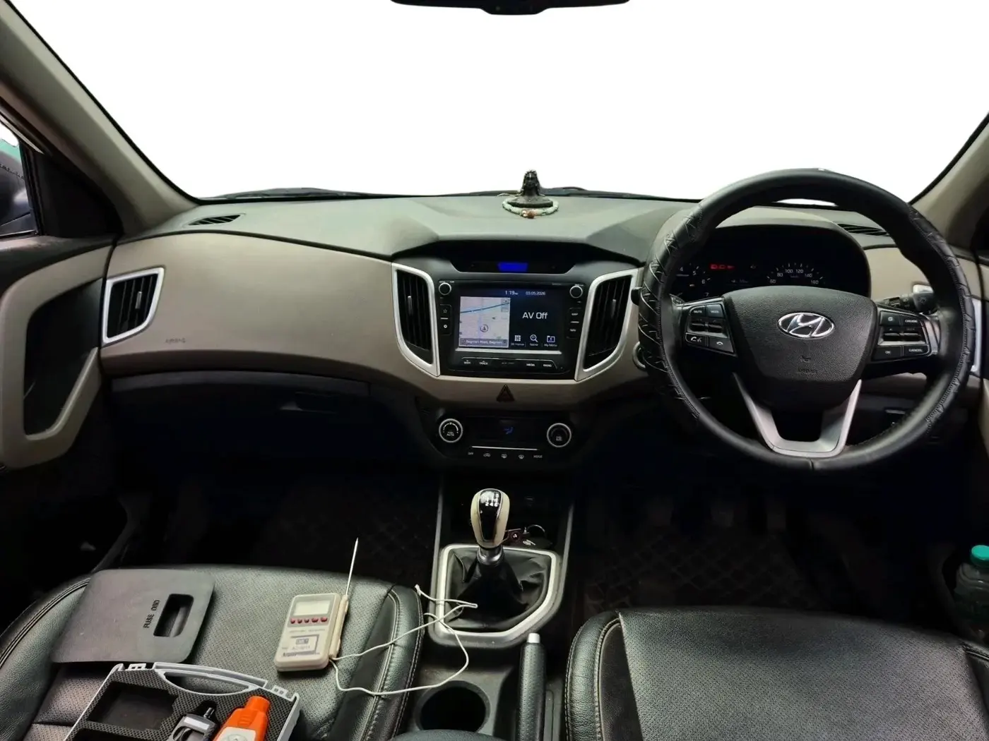 2019 Hyundai Creta SX (O) 1.6 PETROL, Petrol, Manual, 53,353 km, interior