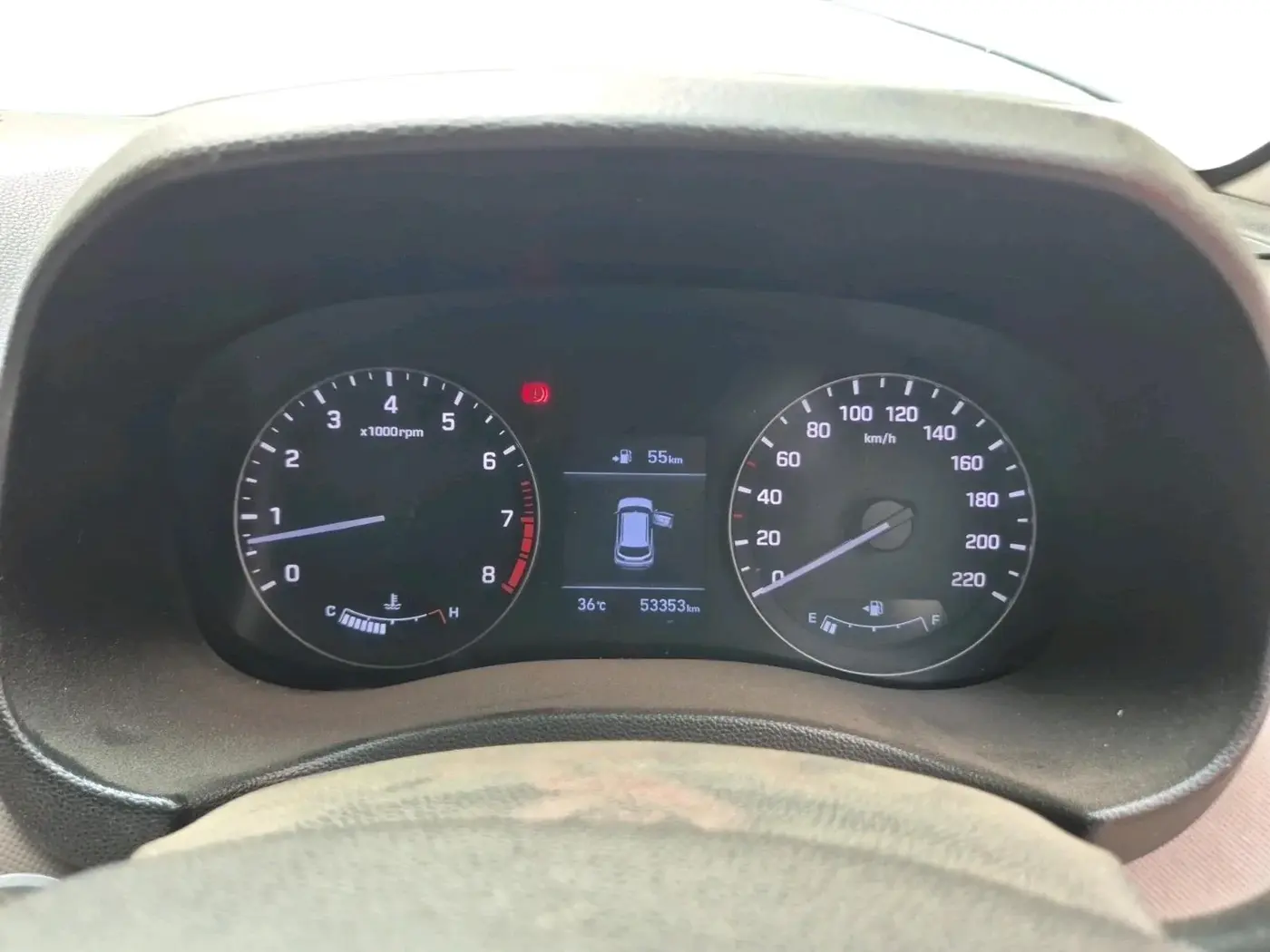 2019 Hyundai Creta SX (O) 1.6 PETROL, Petrol, Manual, 53,353 km, interior
