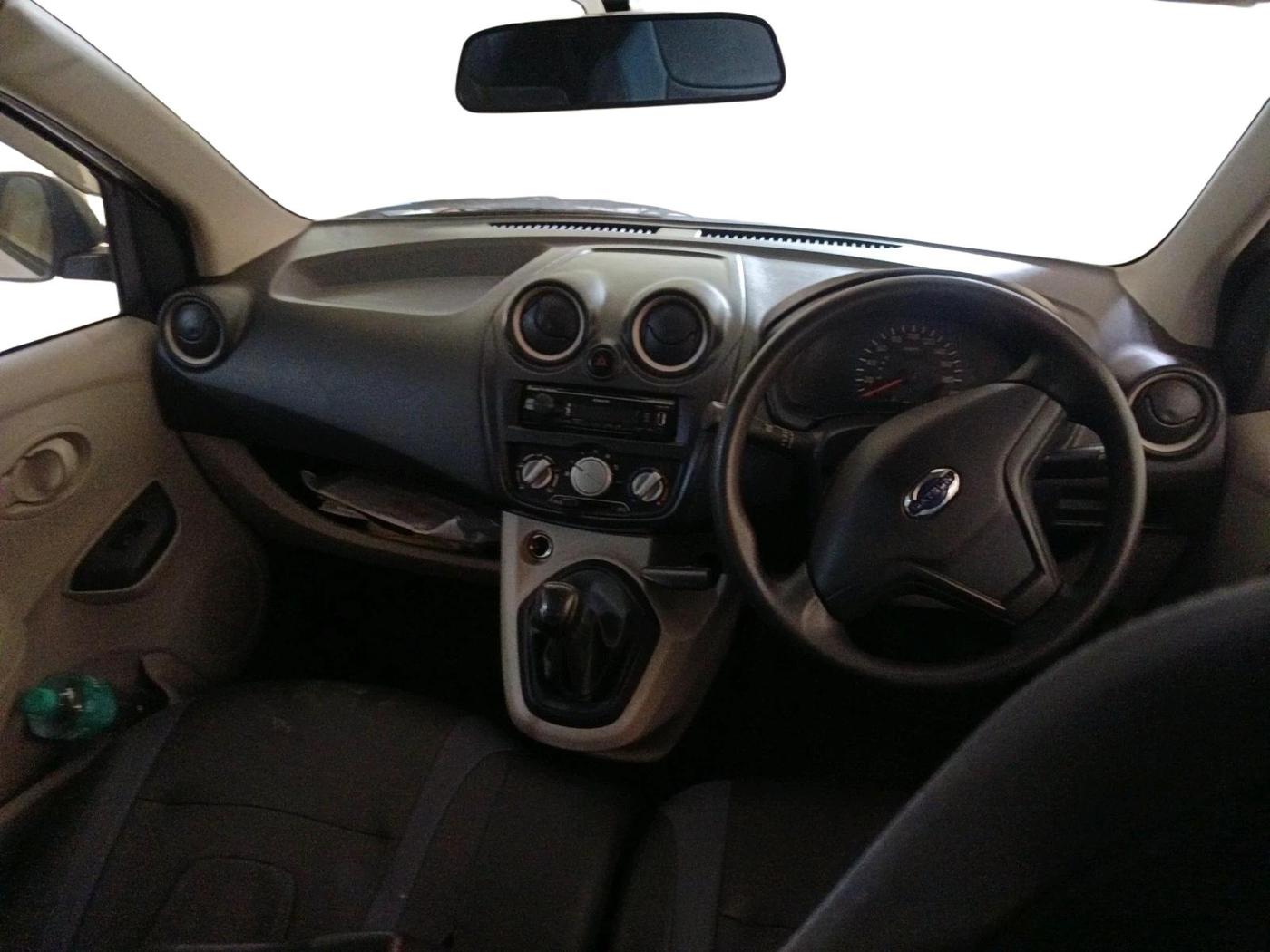 2017 Datsun Go Plus T, Petrol, Manual, 16,427 km, interior