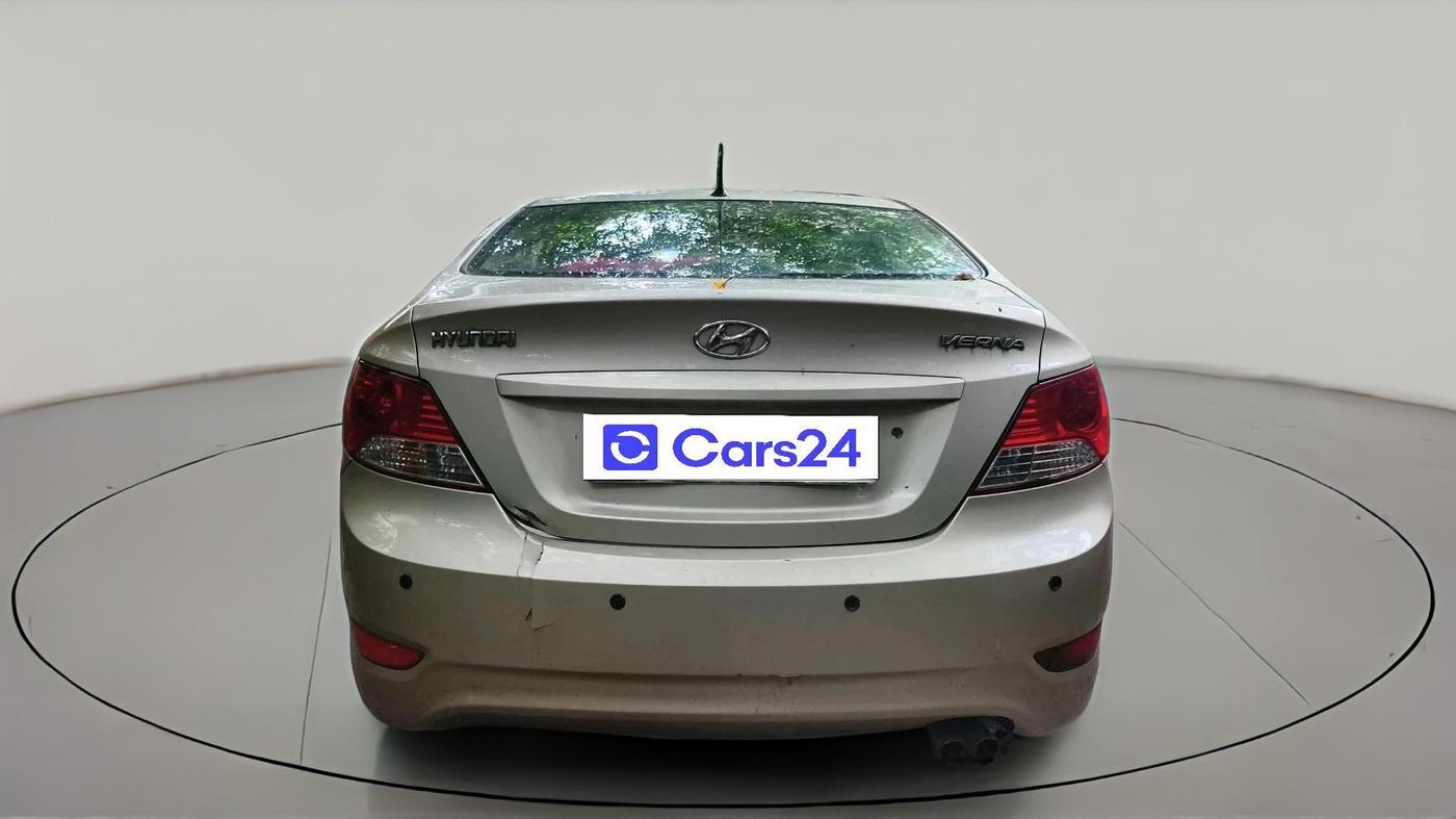 2011 Hyundai Verna FLUIDIC 1.4 VTVT, Petrol, Manual, 72,639 km, exterior