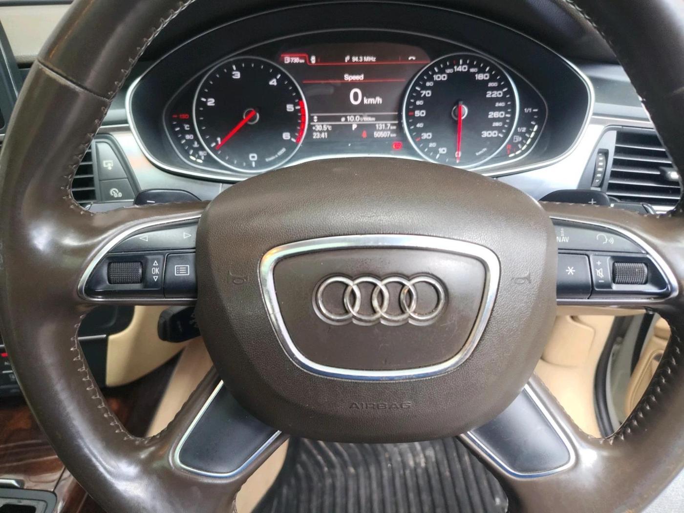 2013 Audi A6 2.0 TDI PREMIUM, Diesel, Automatic, 50,507 km, interior