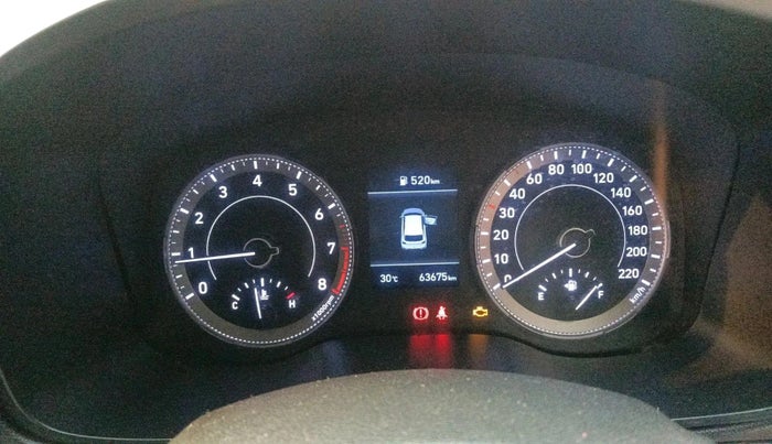 2019 Hyundai VENUE SX 1.0 (O) TURBO, Petrol, Manual, 63,675 km, interior