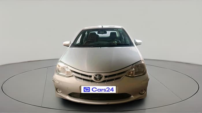 2014 Toyota Etios G, Petrol, Manual, 48,470 km, exterior