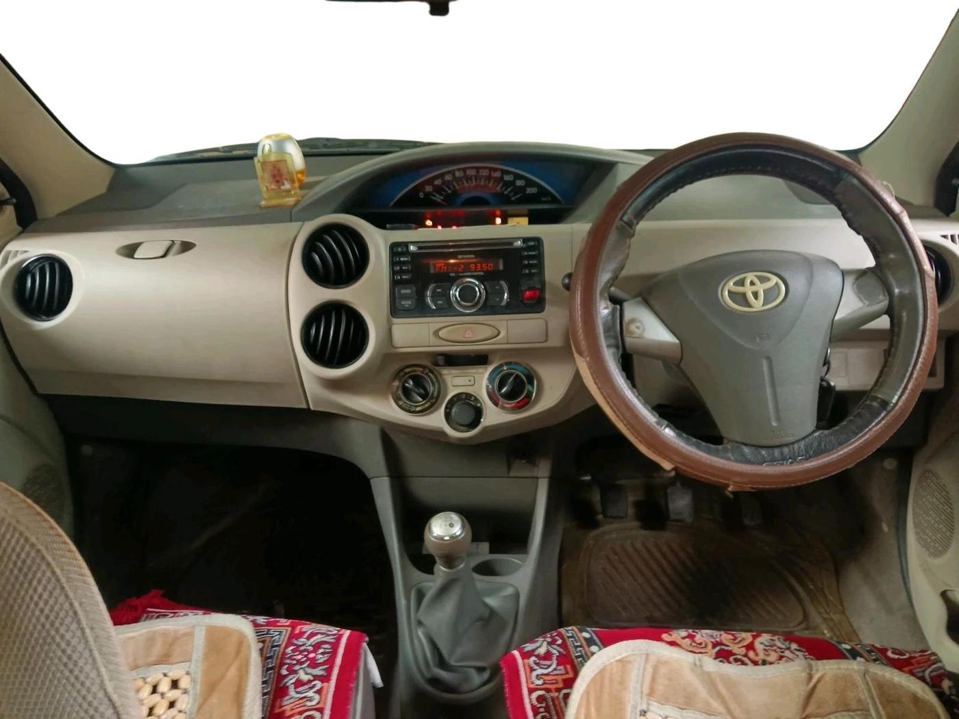 2014 Toyota Etios G, Petrol, Manual, 48,470 km, interior