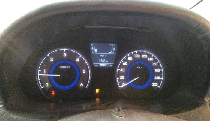 2013 Hyundai Verna FLUIDIC 1.6 CRDI SX, Diesel, Manual, 33,511 km, interior