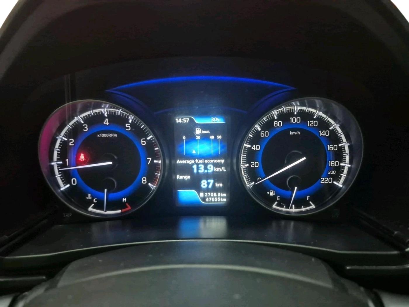 2017 Maruti Baleno ZETA PETROL 1.2, Petrol, Manual, 47,655 km, interior
