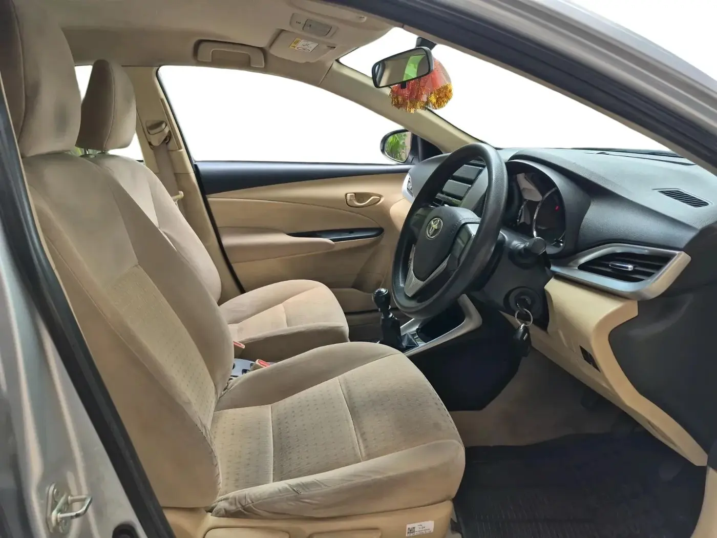 2021 Toyota YARIS J MT, Petrol, Manual, 63,570 km, interior