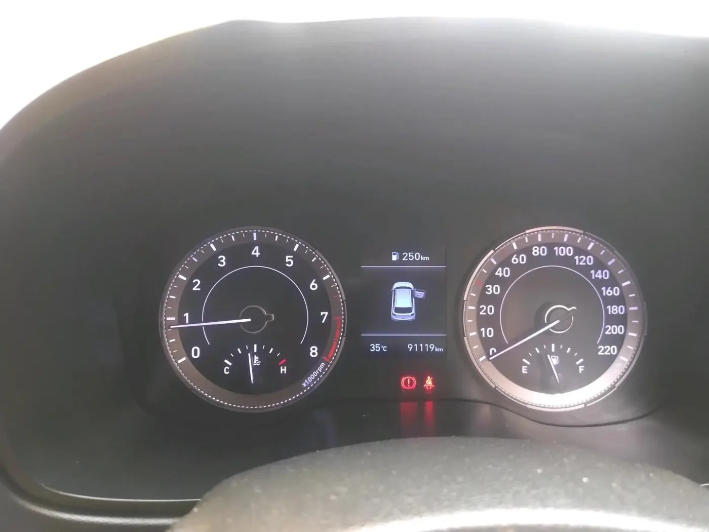 2019 Hyundai VENUE SX 1.0 (O) TURBO, Petrol, Manual, 91,119 km, interior