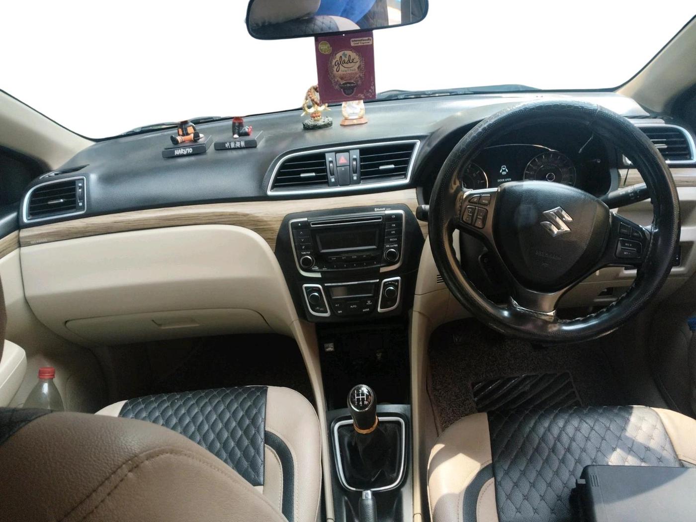 2018 Maruti Ciaz DELTA 1.4 MT PETROL, Petrol, Manual, 60,906 km, interior