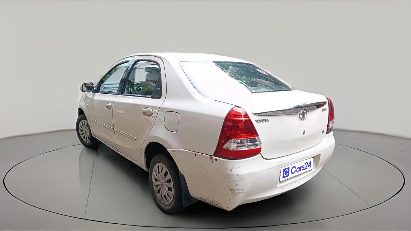2012 Toyota Etios G, Petrol, Manual, 79,177 km, exterior