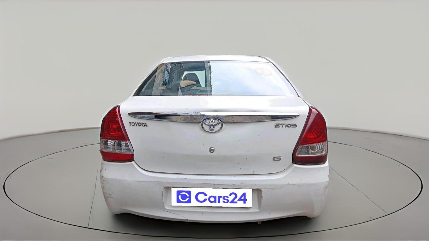 2012 Toyota Etios G, Petrol, Manual, 79,177 km, exterior