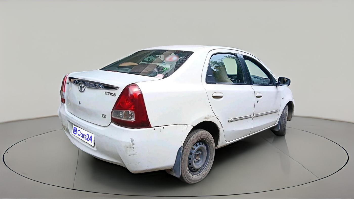 2012 Toyota Etios G, Petrol, Manual, 79,177 km, exterior