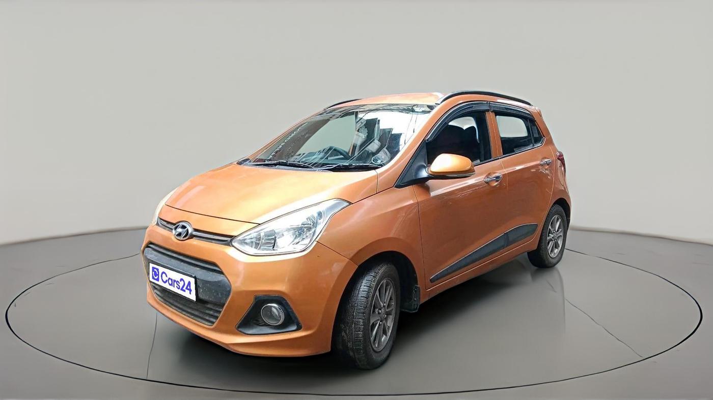 2016 Hyundai Grand i10 ASTA (O) 1.2 KAPPA VTVT, Petrol, Manual, 39,198 km, exterior
