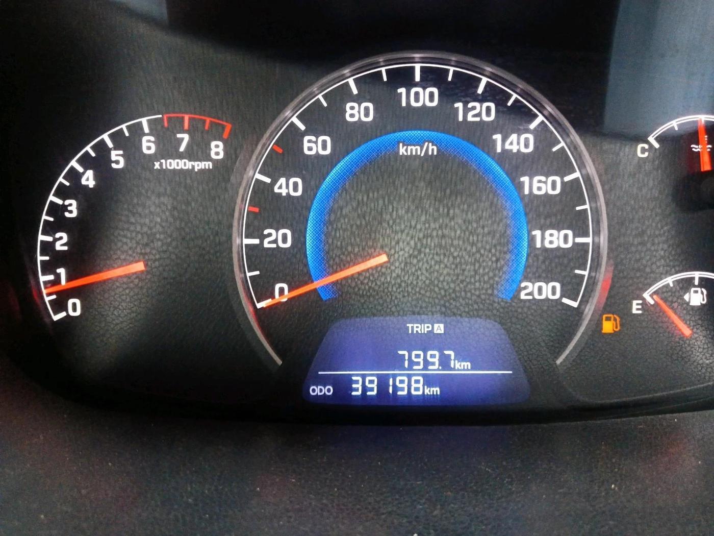 2016 Hyundai Grand i10 ASTA (O) 1.2 KAPPA VTVT, Petrol, Manual, 39,198 km, interior
