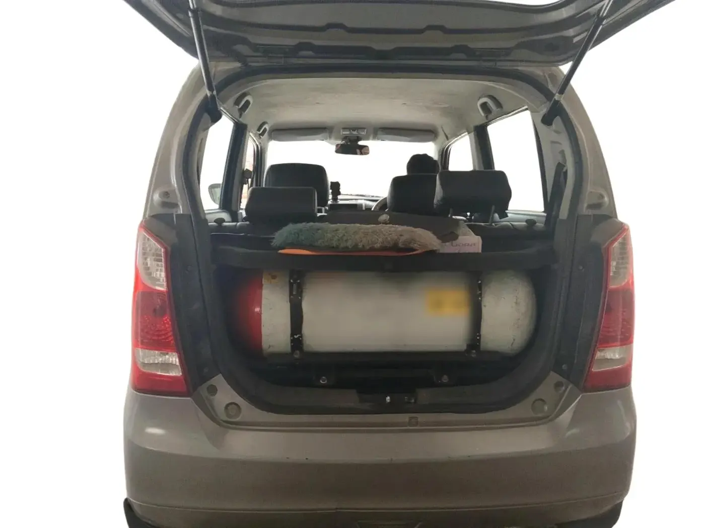 2011 Maruti Wagon R 1.0 LXI CNG, CNG, Manual, 97,714 km, exterior