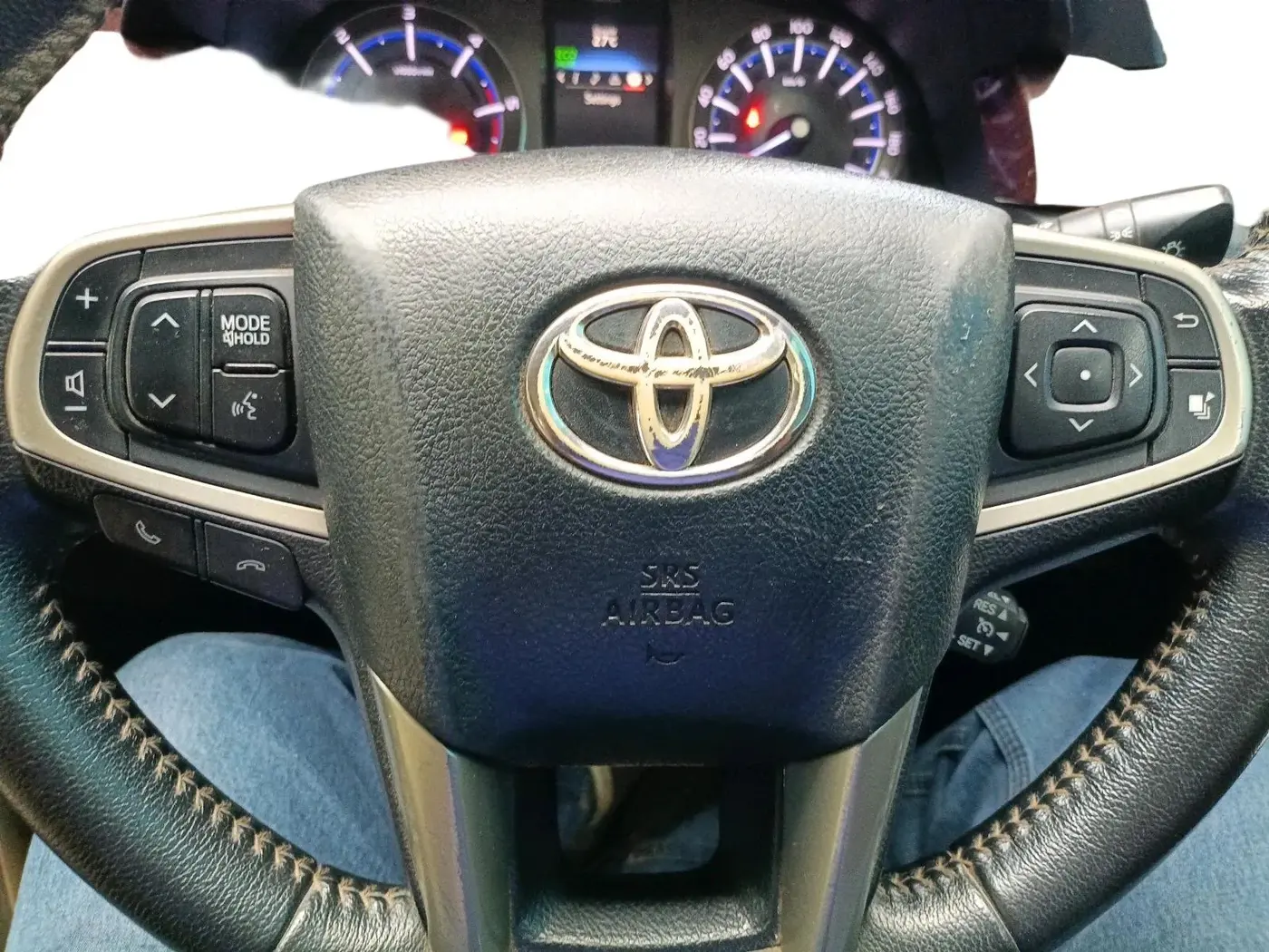 2021 Toyota Innova Crysta 2.4 VX 7 STR, Diesel, Manual, 1,08,672 km, interior