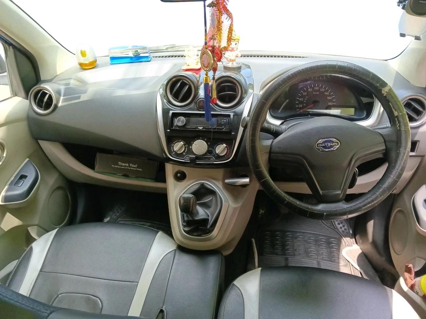 2016 Datsun Go Plus T, Petrol, Manual, 34,570 km, interior