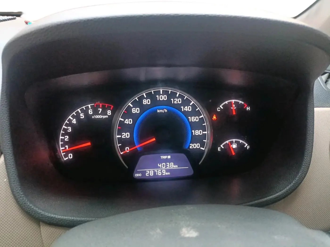 2018 Hyundai Grand i10 SPORTZ 1.2 KAPPA VTVT, Petrol, Manual, 20,769 km, interior