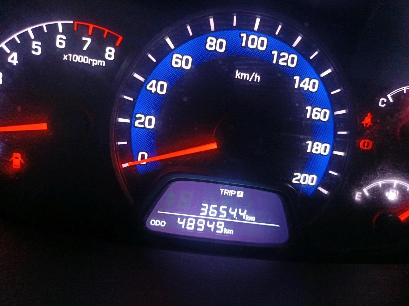2015 Hyundai Xcent S 1.2, Petrol, Manual, 48,949 km, interior