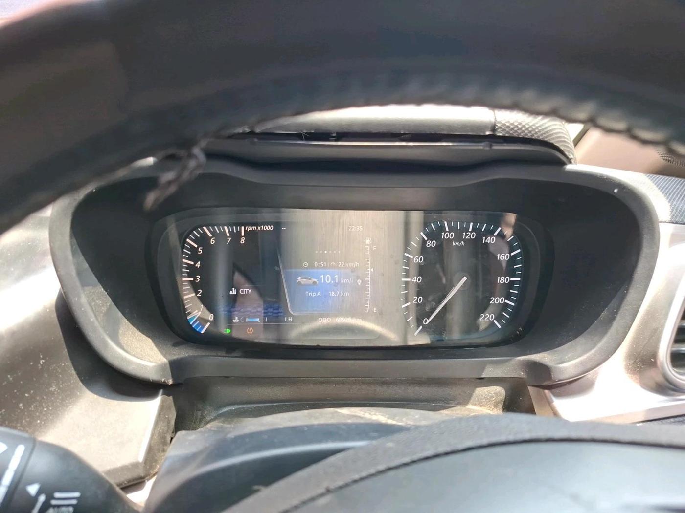 2022 Tata ALTROZ XZ PLUS PETROL, Petrol, Manual, 68,926 km, interior