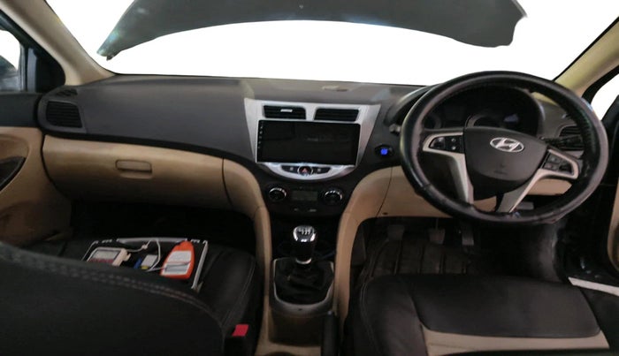 2012 Hyundai Verna FLUIDIC 1.6 CRDI SX, Diesel, Manual, 58,195 km, interior