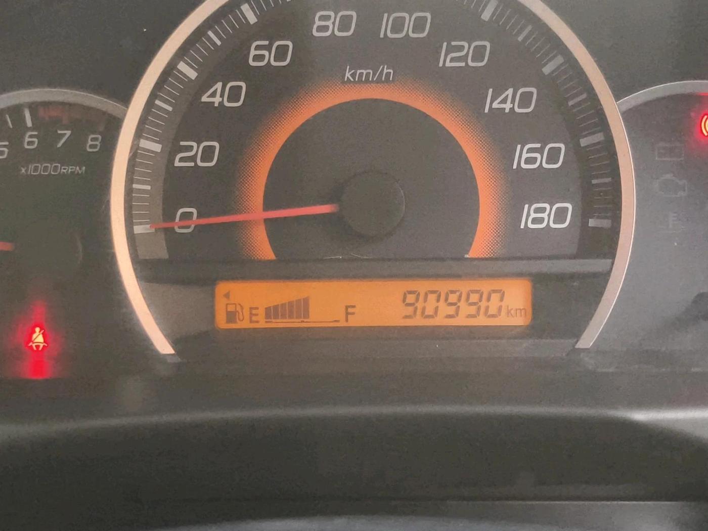 2012 Maruti Wagon R 1.0 VXI, Petrol, Manual, 90,990 km, interior
