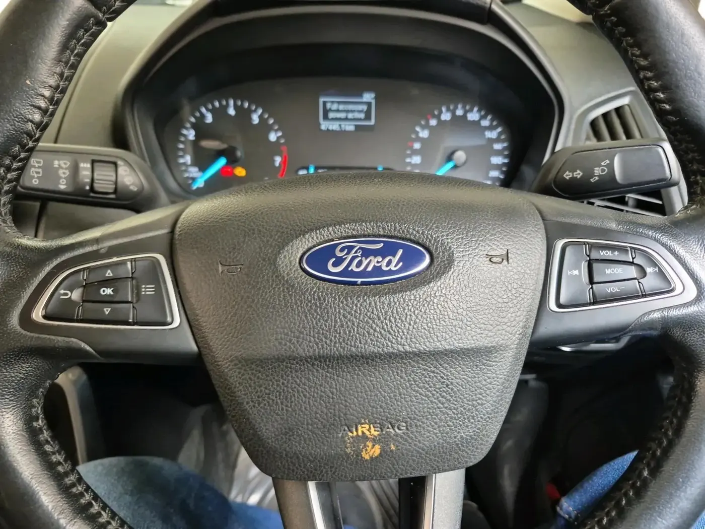 2018 Ford Ecosport TITANIUM 1.5L PETROL, Petrol, Manual, 47,800 km, interior
