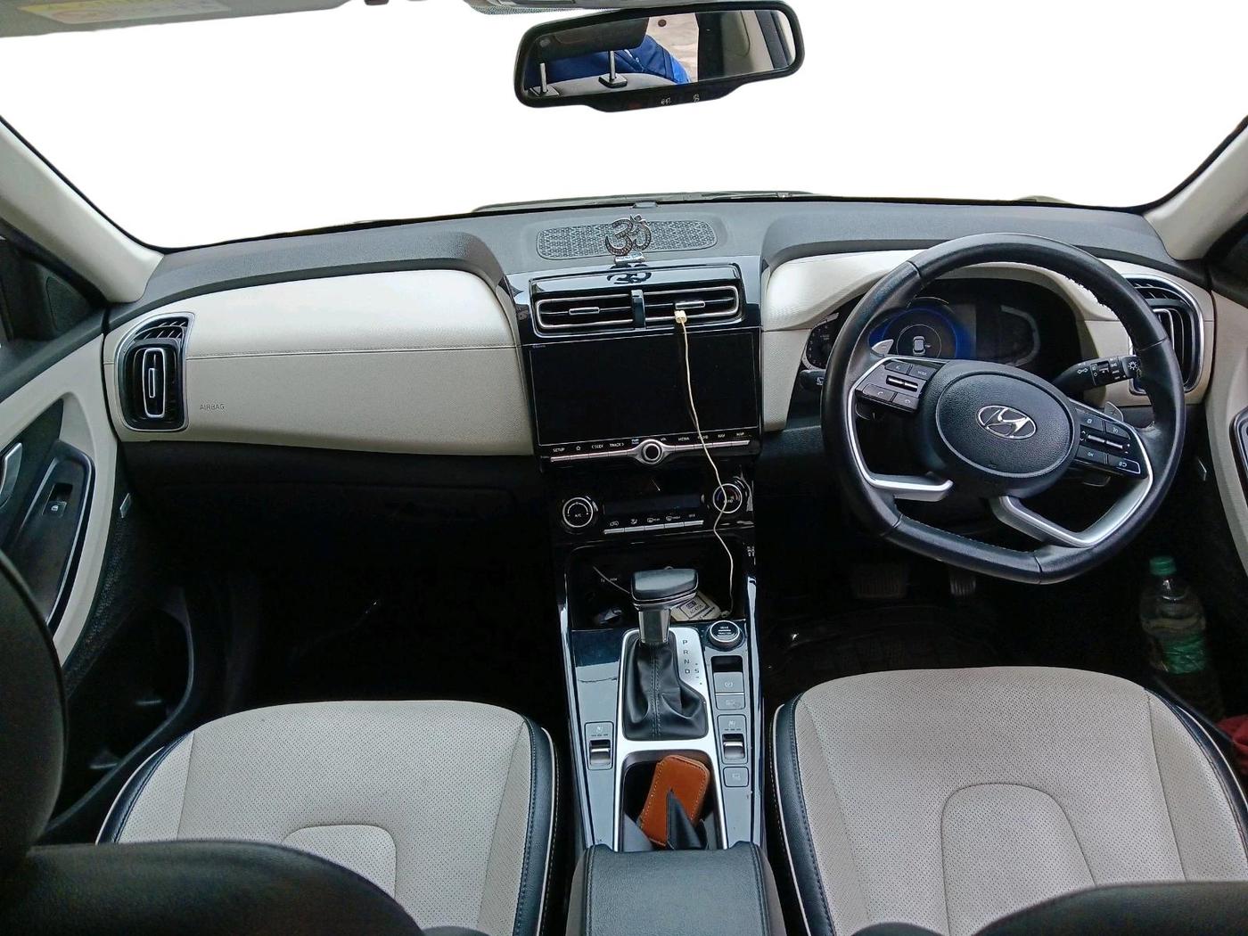 2022 Hyundai Creta SX (O) IVT 1.5 PETROL, Petrol, Automatic, 51,523 km, interior
