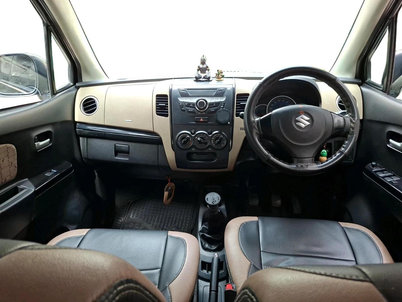 2017 Maruti Wagon R 1.0 VXI, Petrol, Manual, 64,661 km, interior