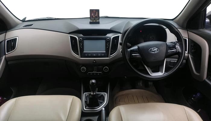 2016 Hyundai Creta SX PLUS 1.6 PETROL, Petrol, Manual, 1,01,622 km, interior