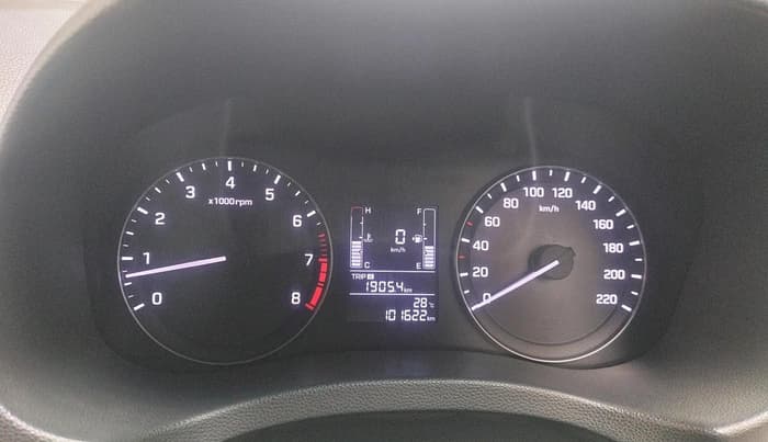 2016 Hyundai Creta SX PLUS 1.6 PETROL, Petrol, Manual, 1,01,622 km, interior
