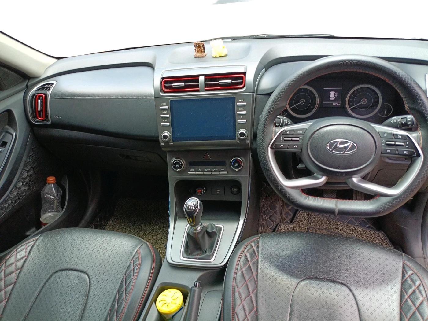 2023 Hyundai Creta S PLUS KNIGHT 1.5 PETROL, Petrol, Manual, 19,870 km, interior