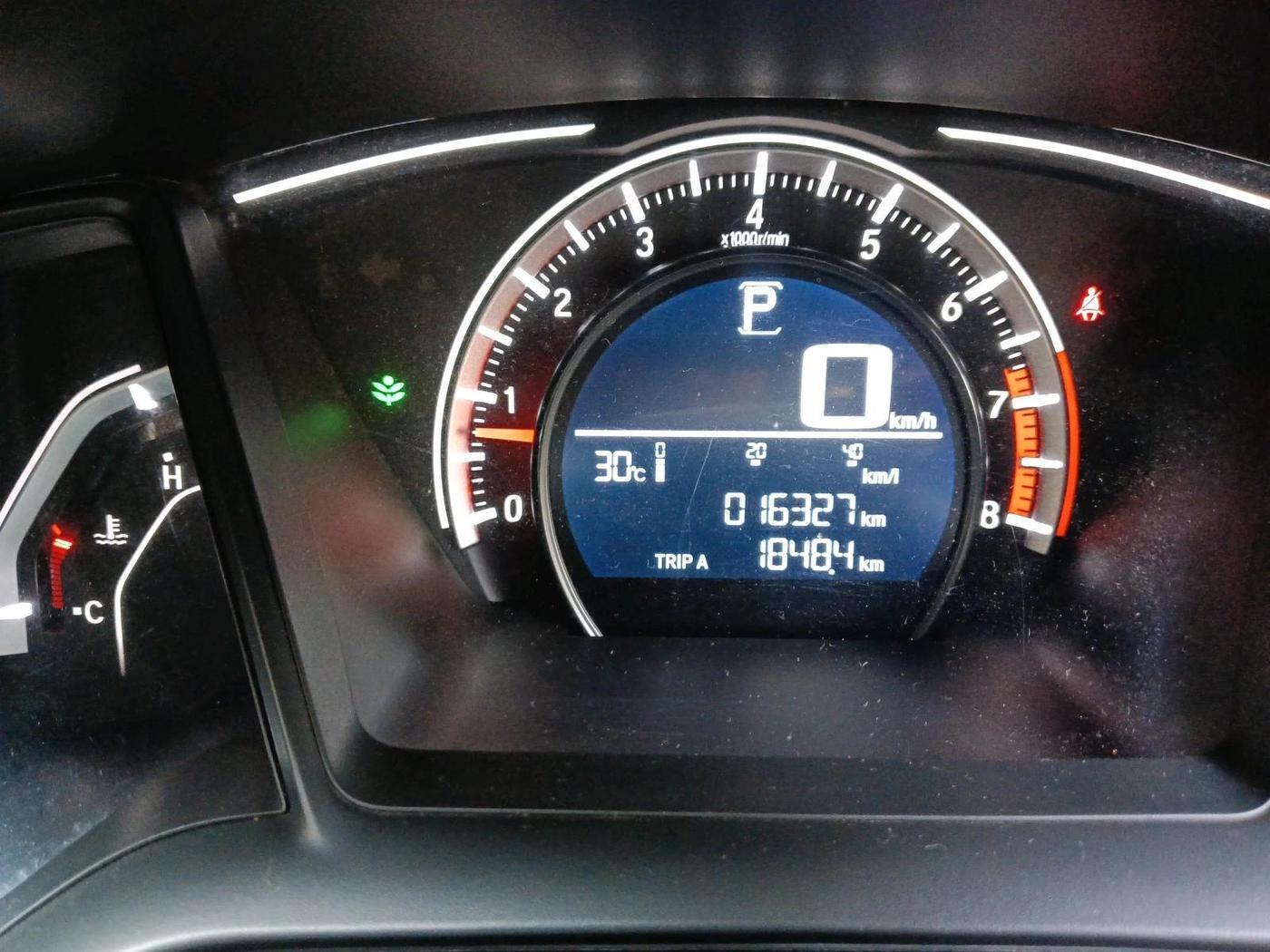2019 Honda Civic 1.8L I-VTEC VX CVT, Petrol, Automatic, 16,327 km, interior
