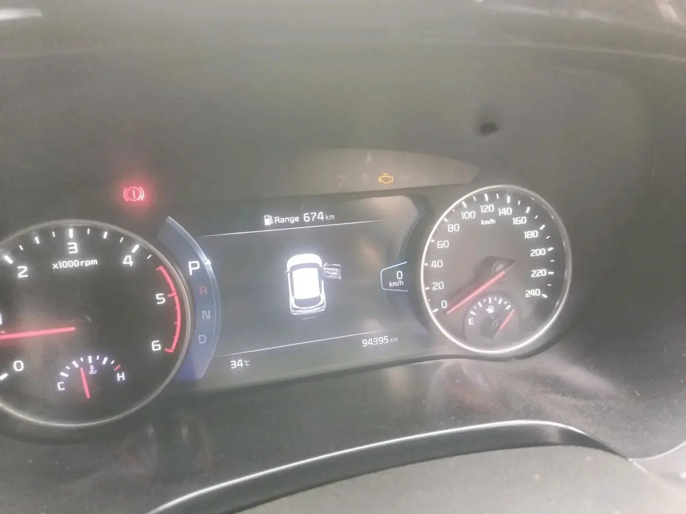 2019 KIA SELTOS HTX PLUS AT1.5 DIESEL, Diesel, Automatic, 94,395 km, interior