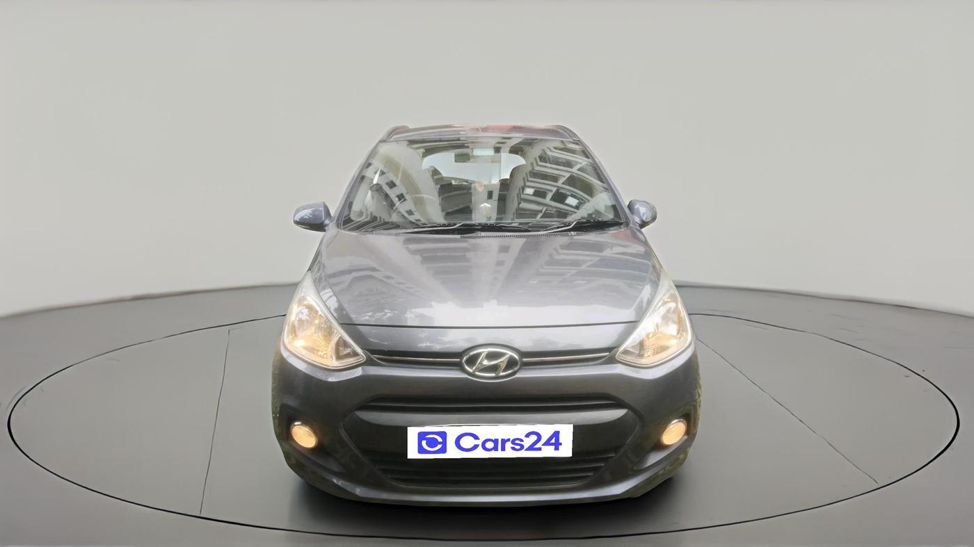 2016 Hyundai Grand i10 ASTA (O) AT 1.2 KAPPA VTVT, Petrol, Automatic, 40,022 km, exterior