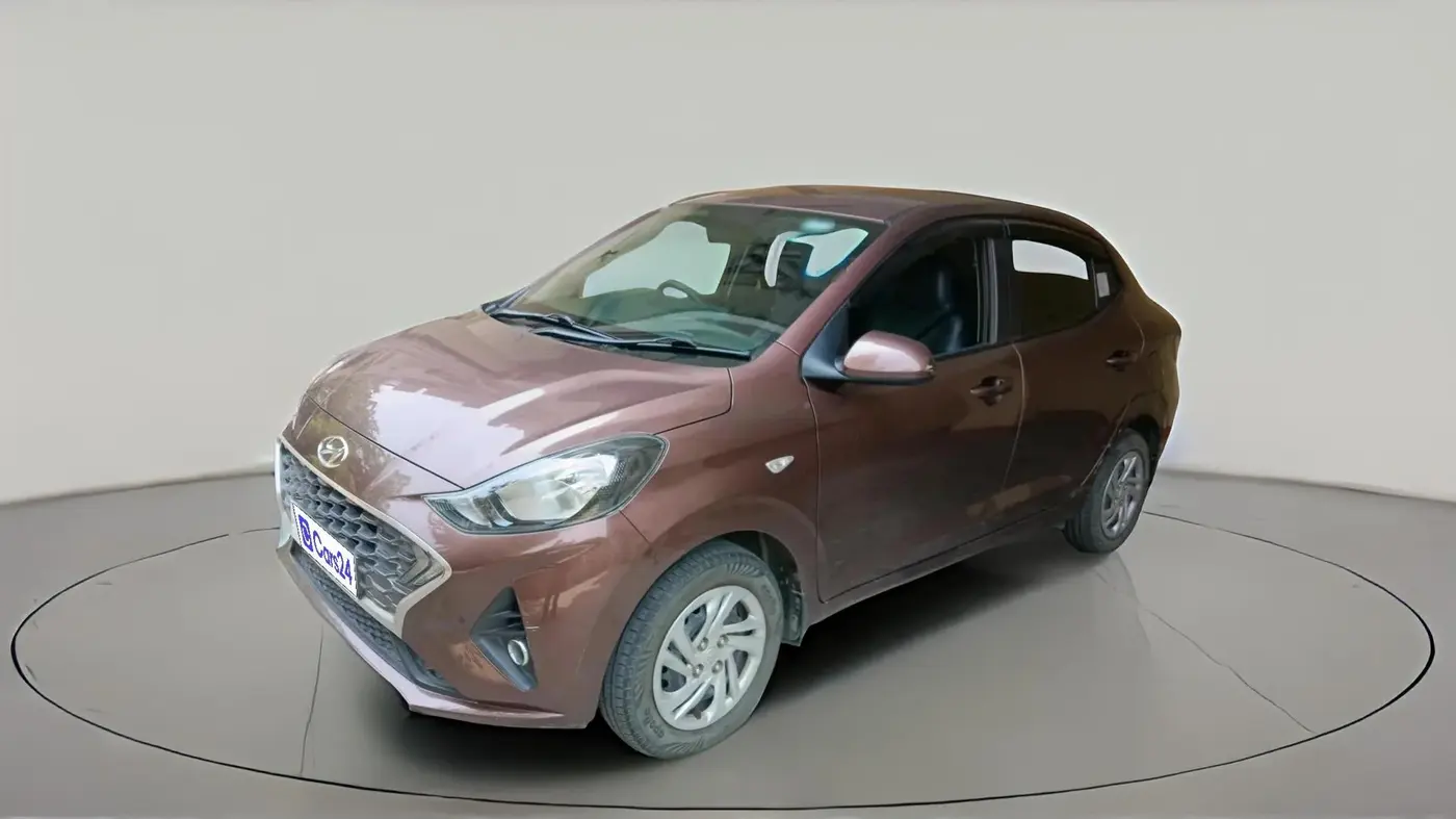 2021 Hyundai AURA S 1.2 CNG, CNG, Manual, 35,655 km, exterior