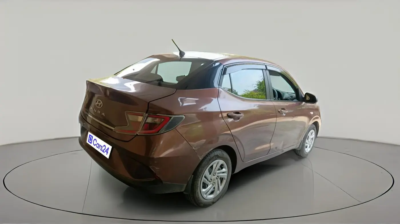 2021 Hyundai AURA S 1.2 CNG, CNG, Manual, 35,655 km, exterior