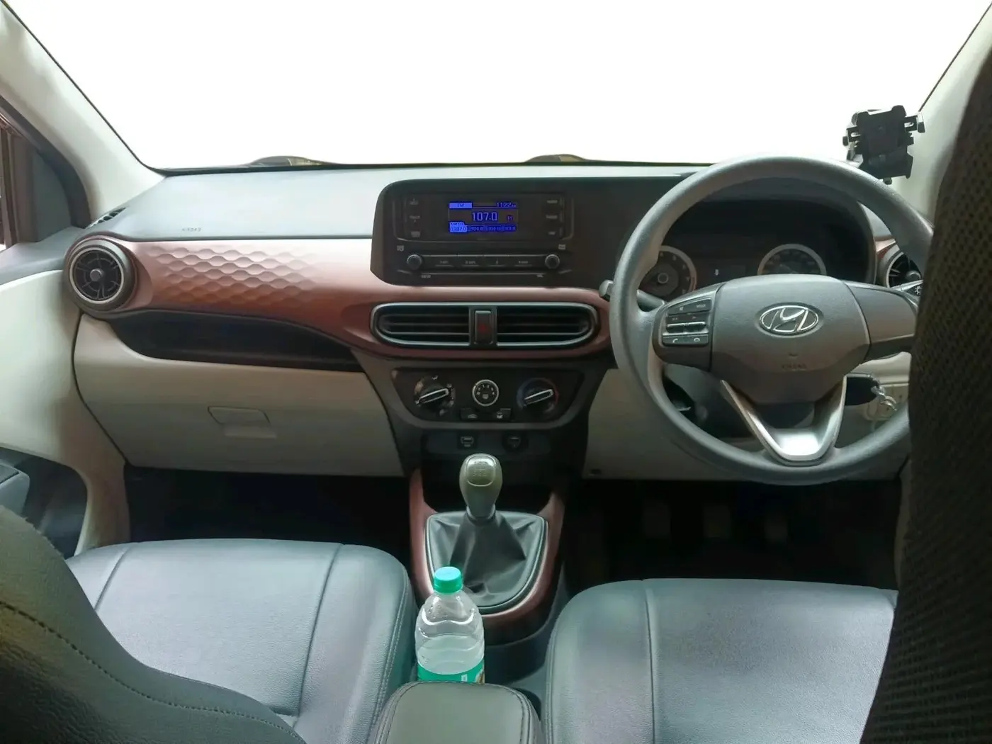 2021 Hyundai AURA S 1.2 CNG, CNG, Manual, 35,655 km, interior