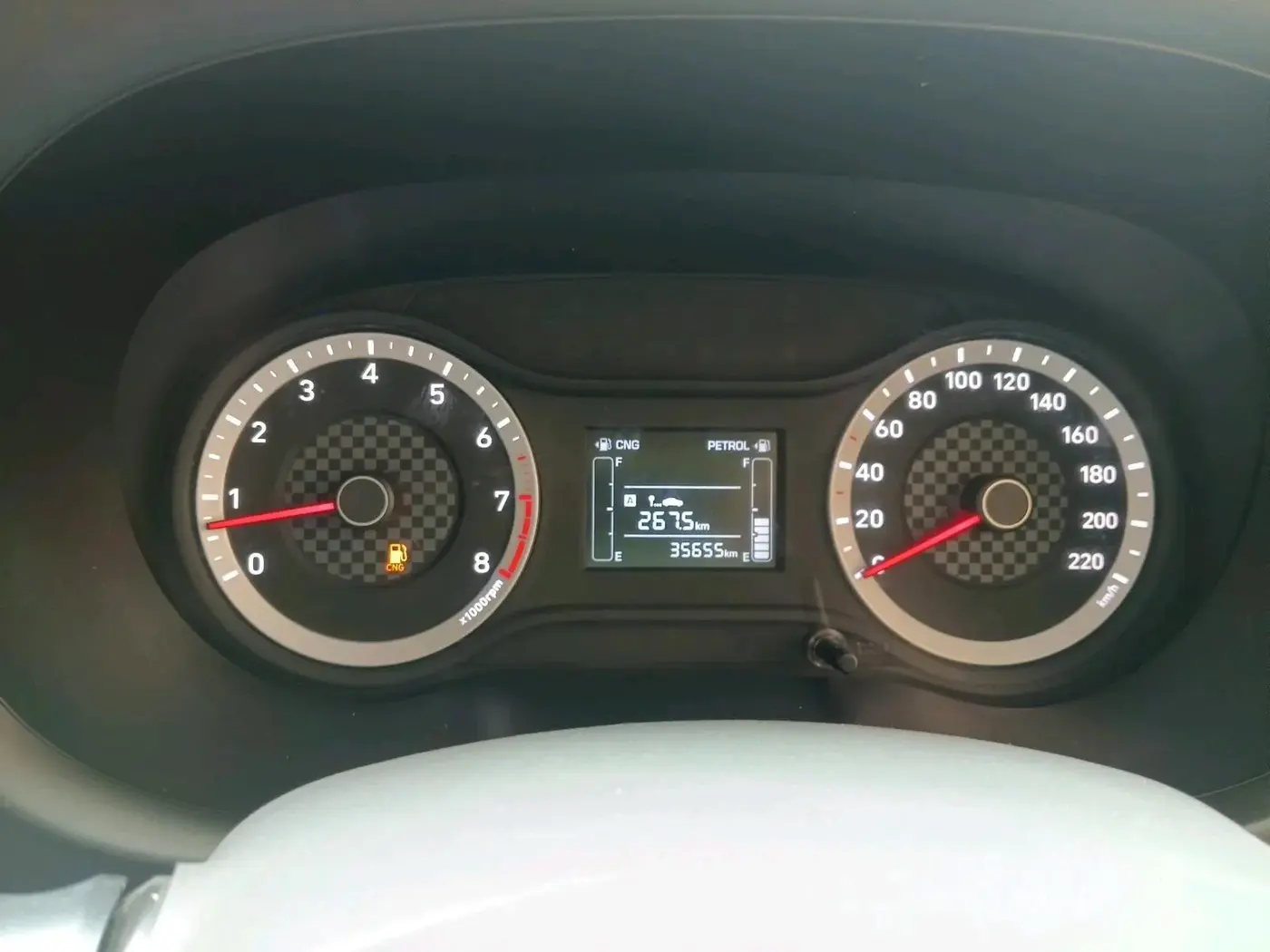 2021 Hyundai AURA S 1.2 CNG, CNG, Manual, 35,655 km, interior