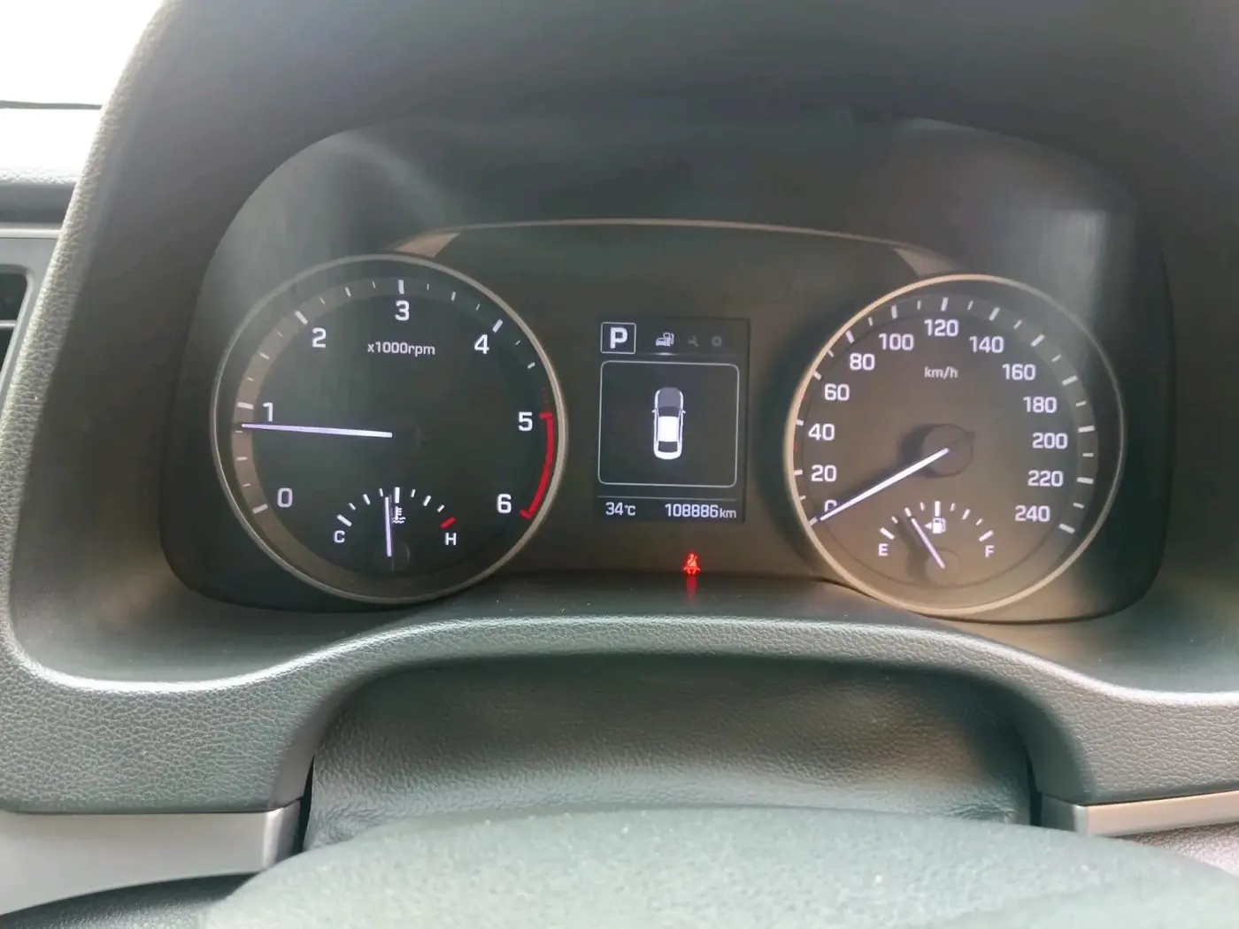 2017 Hyundai New Elantra 1.6 SX (O) AT DIESEL, Diesel, Automatic, 1,09,200 km, interior