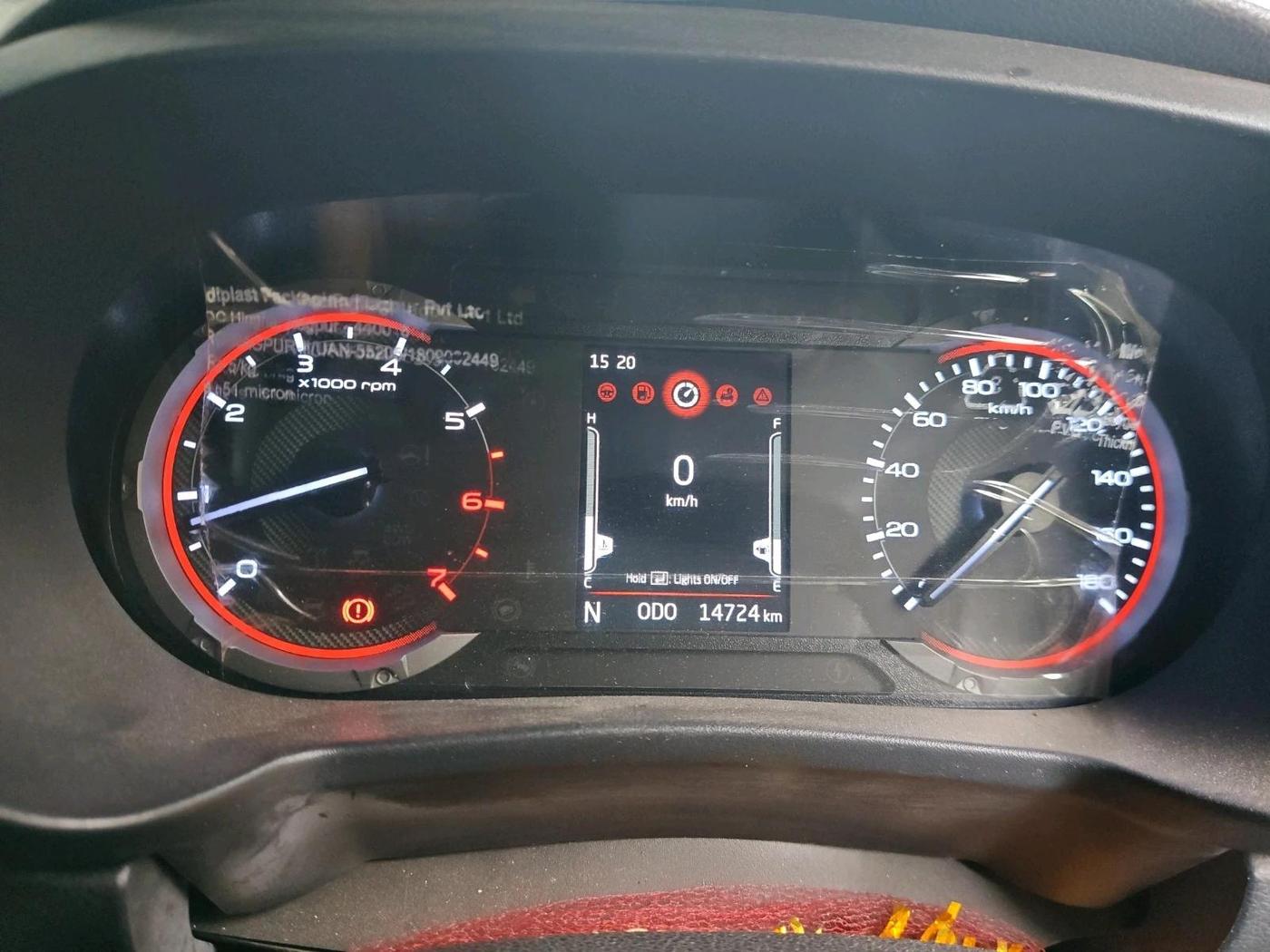 2021 Mahindra Thar LX HT PETROL 4WD MT, Petrol, Manual, 14,724 km, interior