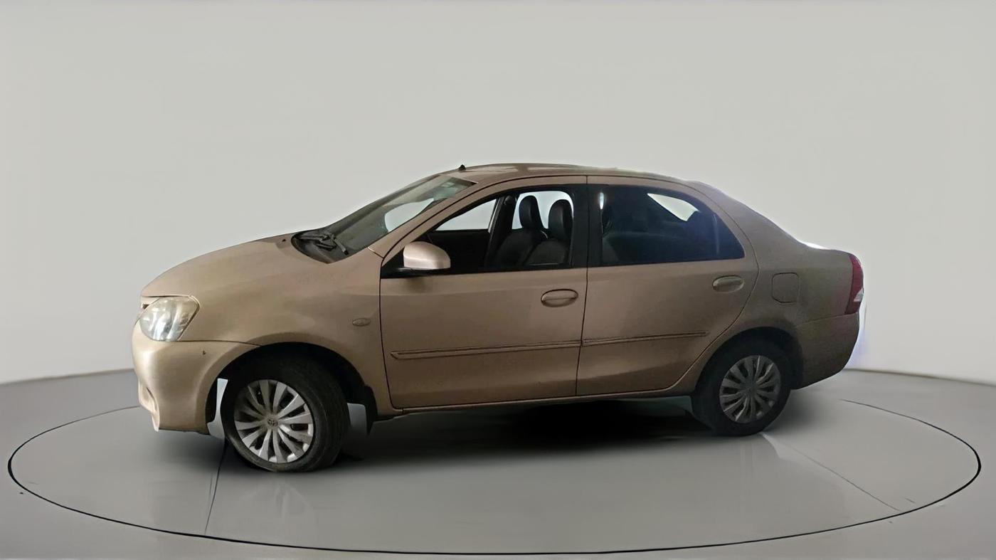 2013 Toyota Etios G, Petrol, Manual, 38,974 km, exterior