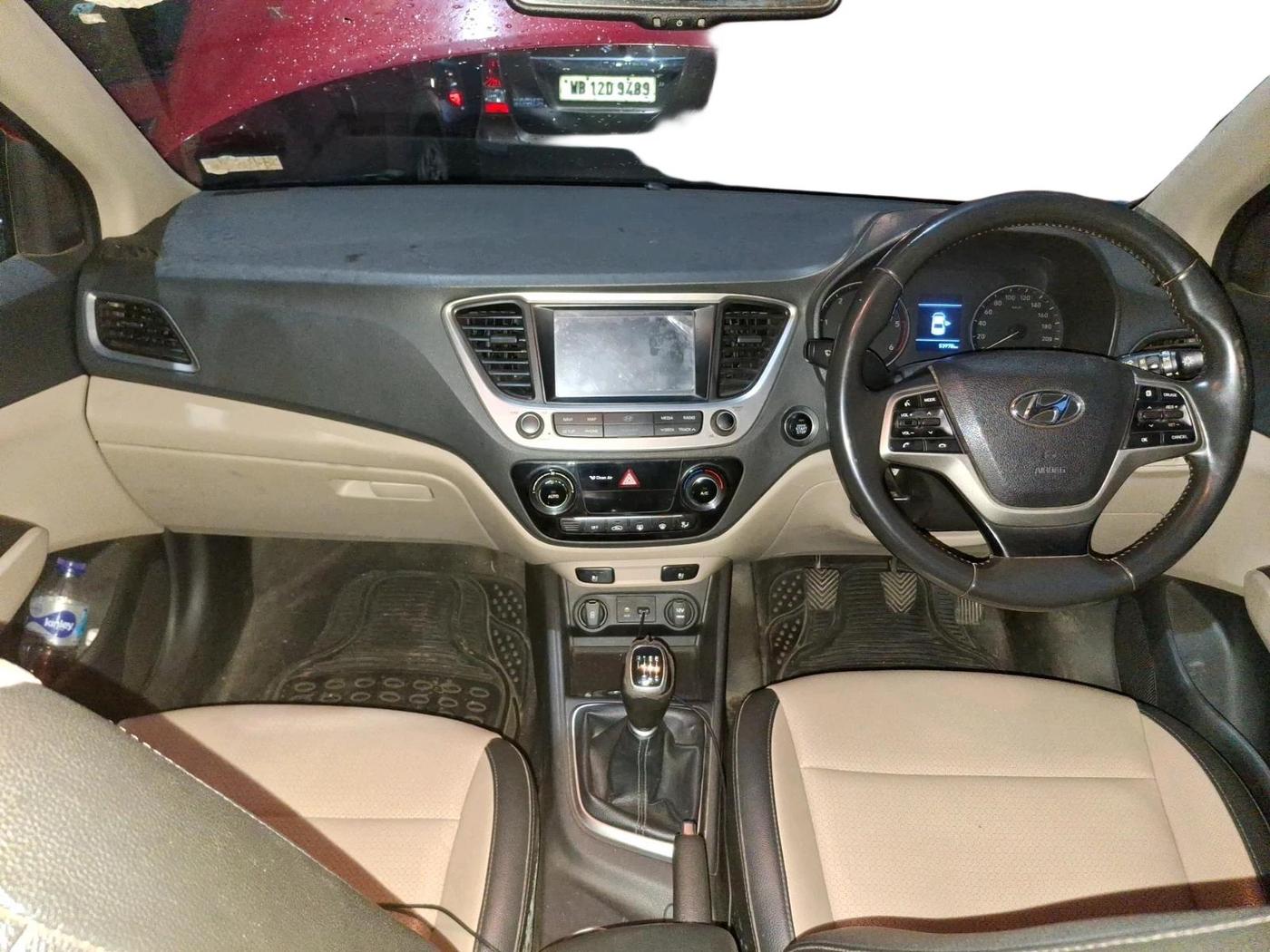 2017 Hyundai Verna 1.6 CRDI SX (O), Diesel, Manual, 53,978 km, interior