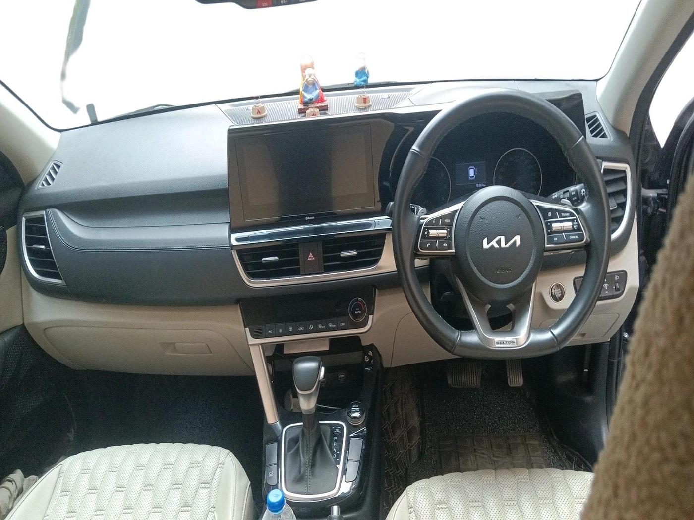 2023 KIA SELTOS HTX IVT, Petrol, Automatic, 15,961 km, interior