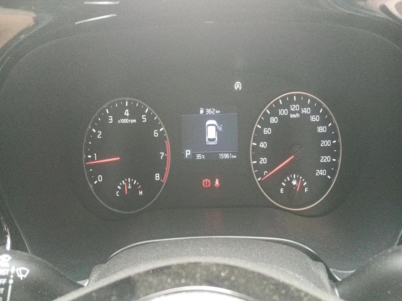2023 KIA SELTOS HTX IVT, Petrol, Automatic, 15,961 km, interior