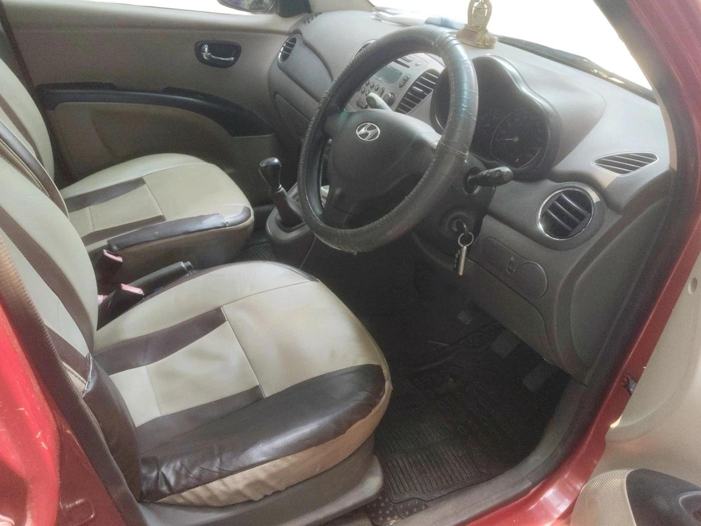 2011 Hyundai i10 SPORTZ 1.2, Petrol, Manual, 57,895 km, interior