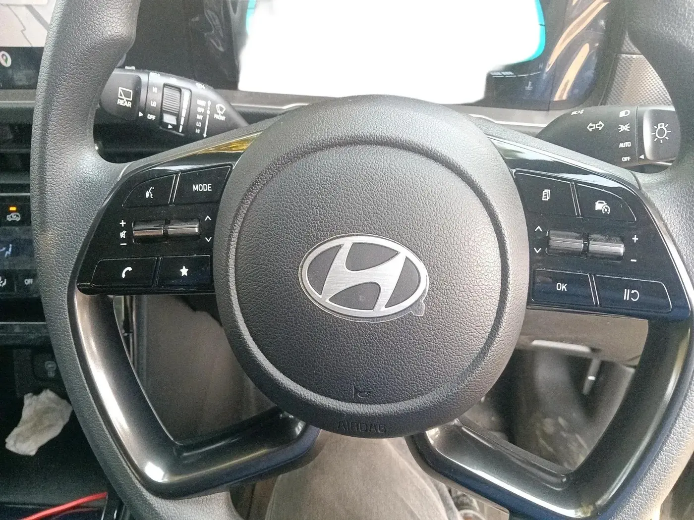 2025 Hyundai Creta S (O) 1.5 Petrol Knight Edition, Petrol, Manual, 3,500 km, interior