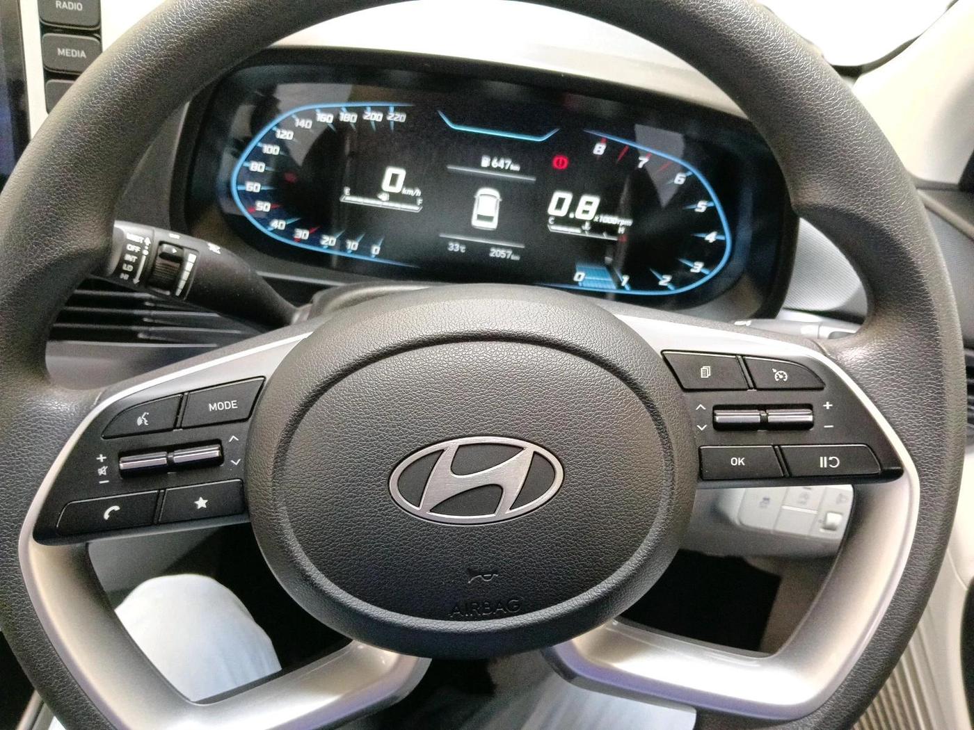 2025 Hyundai NEW I20 SPORTZ 1.2 MT, Petrol, Manual, 2,057 km, interior