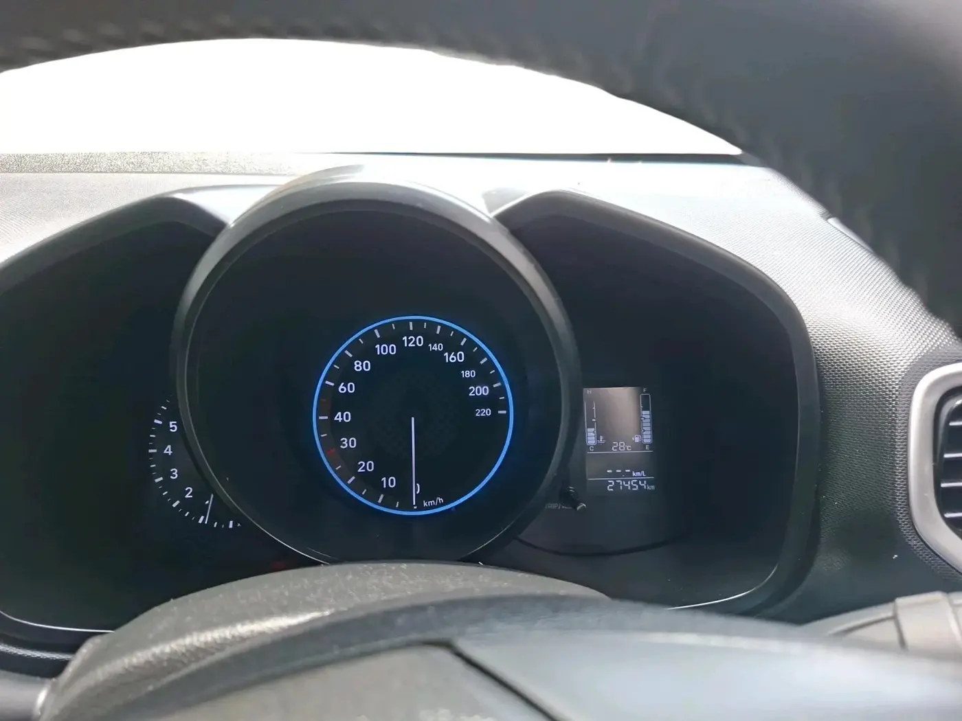 2021 Hyundai VENUE S+ 1.2, Petrol, Manual, 27,454 km, interior